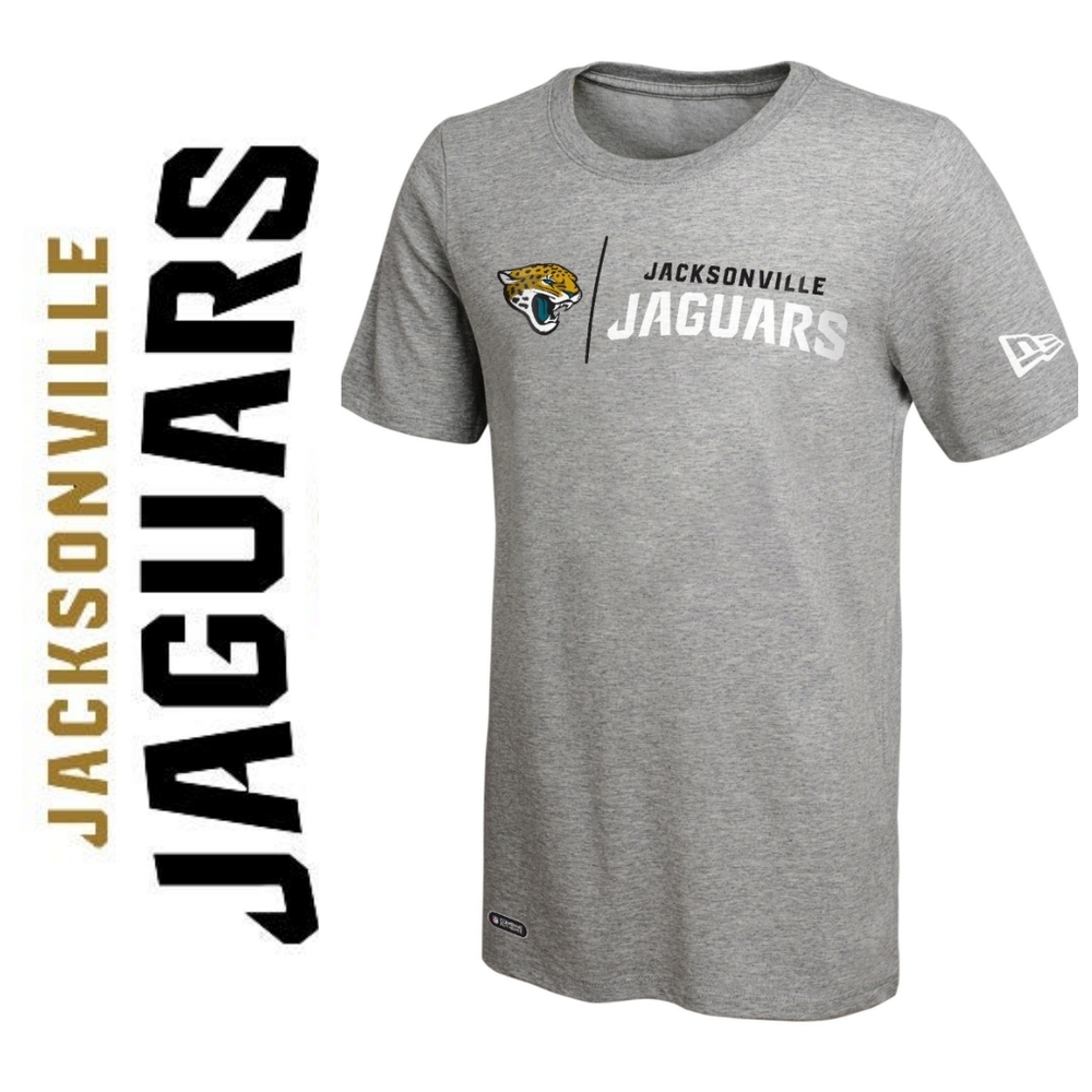 SOLD NWT NFL Jacksonville Jaguars Dri-Tek Lightweight Athletic Shirt Heather Gra